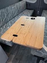 Load image into Gallery viewer, The Elite Bamboo Table 3/4&quot; Thick For Camper Vans and RVs
