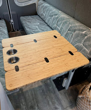 Load image into Gallery viewer, The Elite Bamboo Table 3/4&quot; Thick For Camper Vans and RVs
