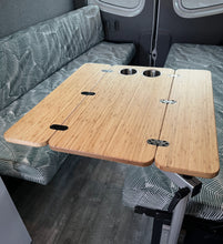 Load image into Gallery viewer, The Elite Bamboo Table 3/4&quot; Thick For Camper Vans and RVs
