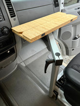 Load image into Gallery viewer, Slim Folding Bamboo Lagun Table 1/2&quot; Thick For Camper Vans and RVs
