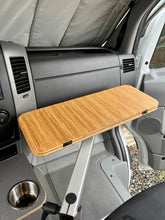 Load image into Gallery viewer, Slim Half Folding Bamboo Lagun Table 1/2&quot; Thick For Camper Vans and RVs
