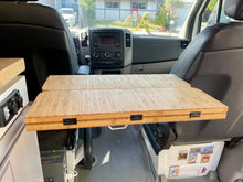 Load image into Gallery viewer, Folding Bamboo Lagun Table 3/4&quot; Thick For Camper Vans and RVs
